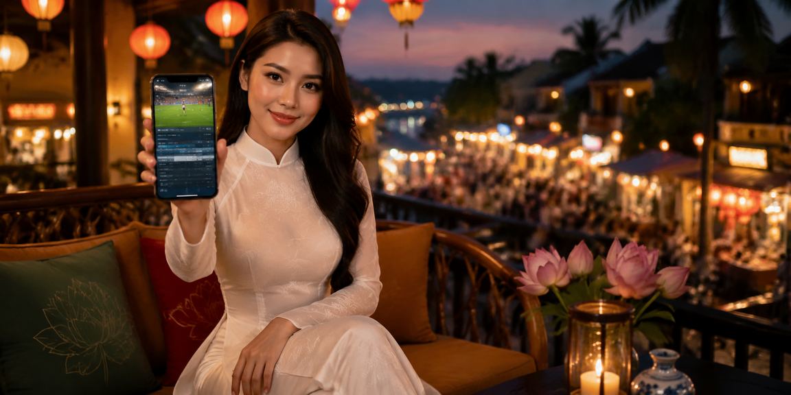 Người chơi vượt biển Phú Quốc xem tỷ lệ kèo thể thao qua điện thoại